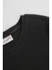 Coccodrillo Langärmeliges T-shirt in schwarz