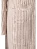 More & More trendiger, kuscheliger Strickmantel in powder cream