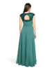 Vera Mont Abendkleid mit Pailletten in Dark Emerald