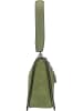 Karl Lagerfeld Abendtasche K/Seven Element SP SHB Suede in Olive