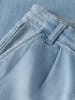 name it Jeans NKFBELLA HW W PLEAT JEANS 3020-AZ L in light blue denim
