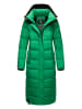 Navahoo Steppmantel Isalie in Smaragd Green
