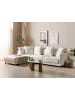 Beliani 3-Sitzer Sofa SIGTUNA in Weiß/Schwarz - (W) 300 x (H) 86 x (L) 102 cm