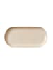 Studio Round Servierplatte North in Matte white/Matte sand