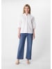 comma Bluse in 0100_weiß