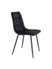 ebuy24 Esszimmerstuhl Middelfart Schwarz 2er Set
