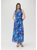 comma Kleid lang in Blau