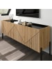 Inn.Furn TV-Lowboard Evoke Eiche, TV Unterteil 153 cm mit Soft-Close und Komforthöhe