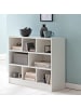 FineBuy Bücherregal in Weiß / Spanplatte / 80x30x69