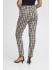 ICHI IHKate regular fit in Doeskin Houndstooth