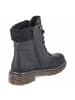 rieker Schnürboots in schwarz