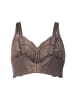 Ulla Popken BH in dunkles taupe