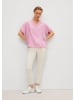 comma Bluse kurzarm in Pink