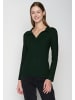 GreenBomb Longsleeve Basic in Dunkel Grün