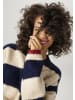Aniston CASUAL Strickpullover in marine-hellbeige-bordeaux