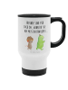 Mr. & Mrs. Panda Kaffeebecher Schildkröte Maus mit Spruch in Weiß