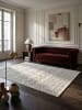 KADIMA DESIGN Teppich Kurzflor Geometrisch pflegeleicht Wohnzimmer Schlafzimmer Flur in Creme