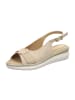 Valleverde Keilsandaletten in Beige