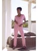Vivance Active Schlafhose in pink bedruckt
