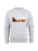 Cotton Prime® Sweatshirt Skyline Rio de Janeiro - Weltenbummler Kollektion in Grau-Melange