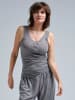 Seamless Basic Top Woollen in Grey Melange