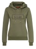 smiler. Kapuzensweatshirt Happy. in OLIVE