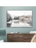 MuchoWow Leinwand bilder Gefrorener Fluss (BxH)