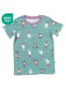 Schlummersack Kinder-Shorty aus Bio-Baumwolle in Mint-Lila