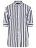 Laura Scott Klassische Bluse in weiß gestreift