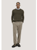 Hessnatur Strick Pullover in vintage oliv