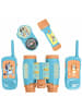 Lexibook Bluey Abenteuer-Set mit Walkie-Talkies, Fernglas und Kompass