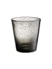 Butlers 4x Gläser mit Luftblasen 290ml WATER COLOUR in Grau