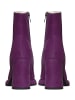 CESARE GASPARI Blockabsatz-Stiefeletten in Violet