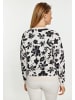 Albee Women Pullover in Wollweiss Schwarz
