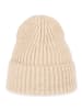 halsüberkopf Mütze Fangrippe in Sahne