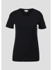 s.Oliver T-Shirt kurzarm in Schwarz