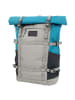 Doughnut Paratrooper Euro 26 - Rucksack 52-67 cm erw. (grey x teal) in grey x teal