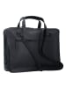 Jost Futura Aktentasche Leder 38 cm Laptopfach schwarz