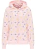 myMo Damen Sweatjacke in Hellrosa