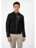 Ricano Herren Lederjacke "Carlo" mit Nubukleder in Schwarz