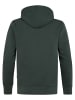 Petrol Industries Raglan-Hoodie mit Print cedarwood in Grün