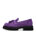 CESARE GASPARI Plateau-Schuhe in Violet