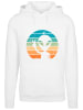 F4NT4STIC Hoodie Alien Piece Sonnenuntergang in weiß