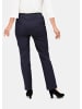GOLDNER Bequeme Schlupfhose mit Stretchbund in dunkelblau
