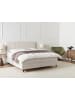 Beliani Doppelbett DAME in Weiß - (W) 182 x (H) 124 x (L) 207 cm
