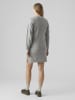 mama licious Strickkleid in Light Grey Melange