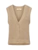 Mos Mosh Weste MMKirby in taupe - 0001