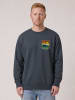 wat? Apparel Sweatshirt Good Vibe in India Ink Grey