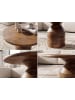 FineBuy Couchtisch in Braun / Mango / 60x60x42
