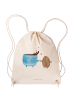 Mr. & Mrs. Panda wander rucksack Kaffee Bohne ohne Spruch in Creme